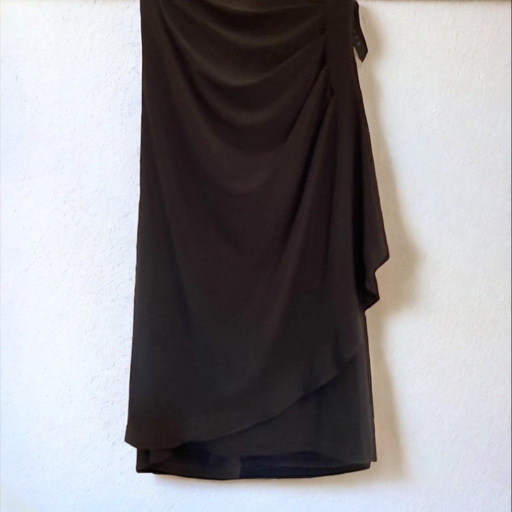 Scarlett Black Sleeveless Beaded Cocktail Dress - Picture 6 of 14